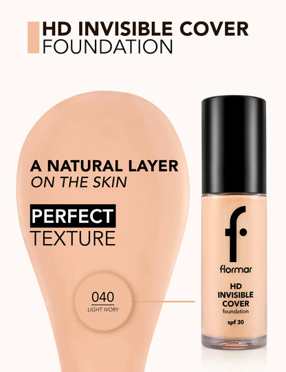 Flormar Invisible Cover Foundation
