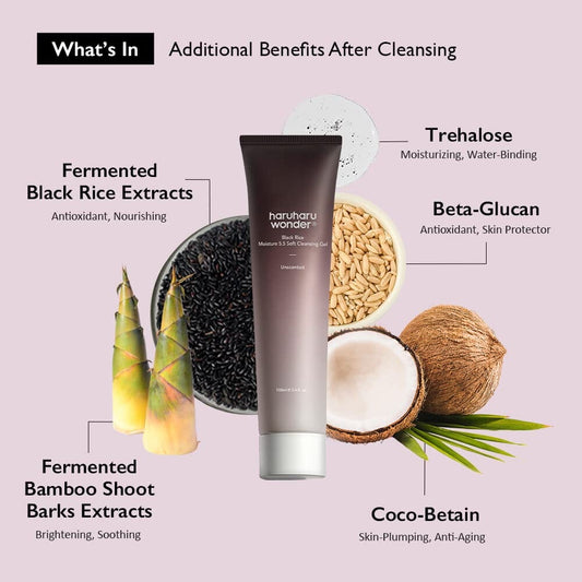 HaruHaru Black Rice Soft Cleansing