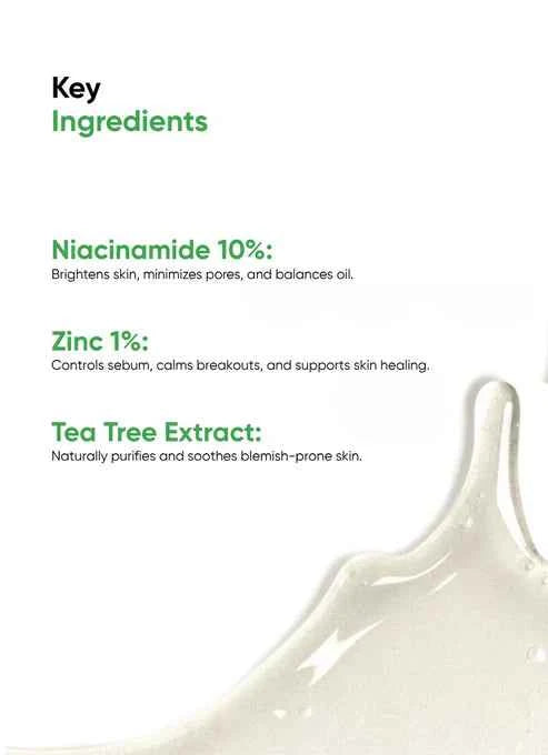 Joyful Radiance Niacinamide 10% Zinc Tea Tree Serum