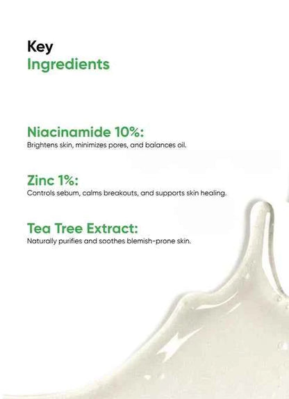 Joyful Radiance Niacinamide 10% Zinc Tea Tree Serum