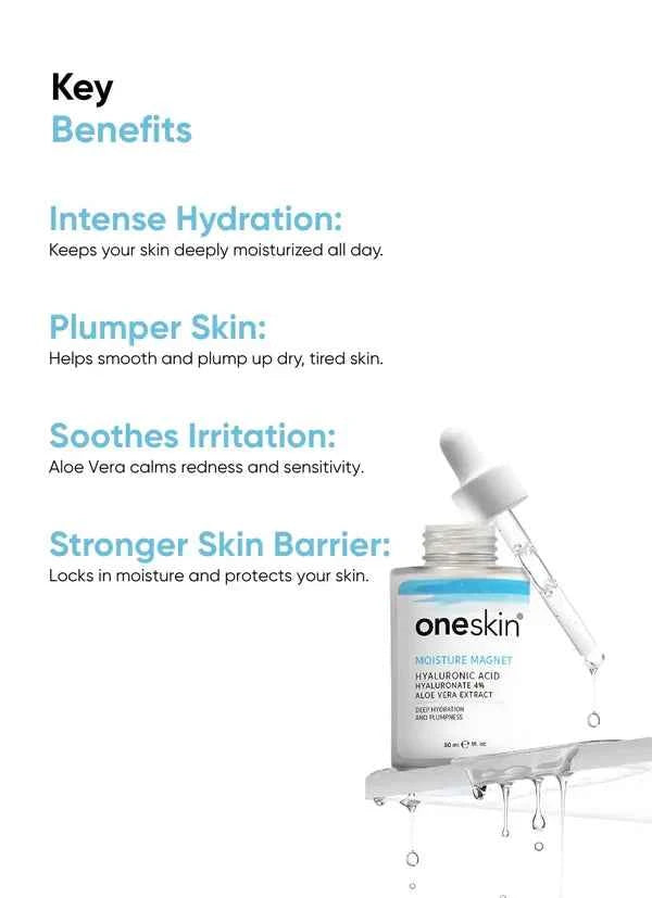 Moisture Magnet Hyaluronic Acid 4% Aloe Vera Serum