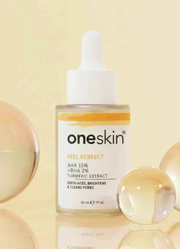 One Skin Peel Perfect AHA 15% + BHA 2% Exfoliating Serum