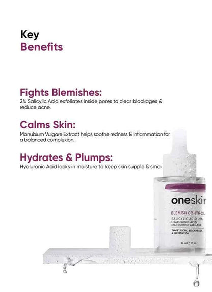 One Skin Blemish Control Salicylic Acid 2% Serum