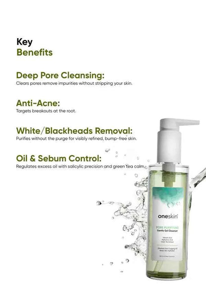 One Skin Pore Purifying Gentle Gel Cleanser