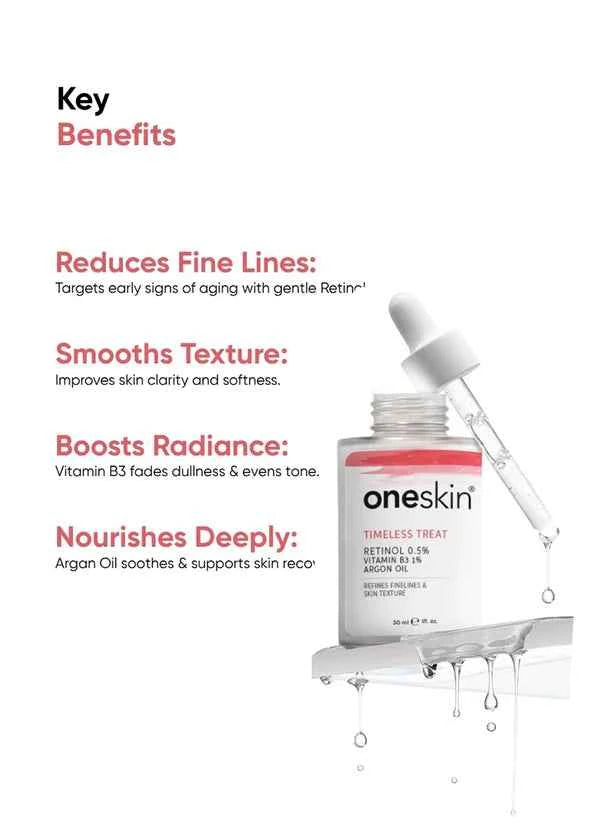 One Skin Timeless Treat Retinol 0.5% + Niacinamide Serum