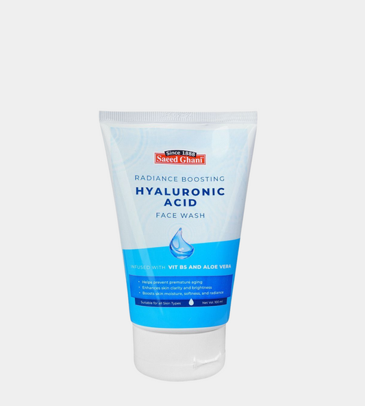 Hyaluronic Acid Face Wash for Hydrated and Youthful Skin