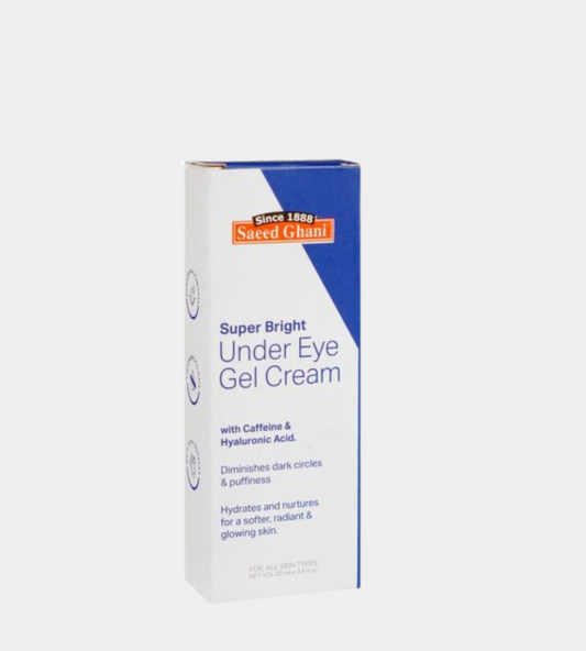 Saeed Ghani Under Eye Gel Cream for Radiant Skin
