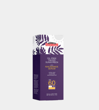 Oil-Free Tinted Sunscreen with Niacinamide for Flawless Skin and Sun Protection