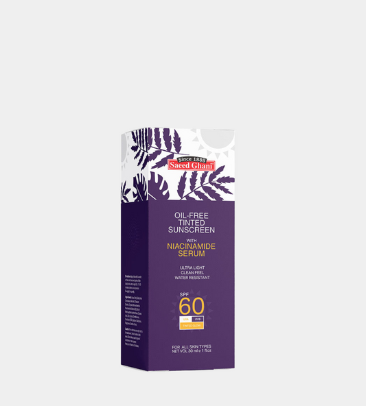 Oil-Free Tinted Sunscreen with Niacinamide for Flawless Skin and Sun Protection