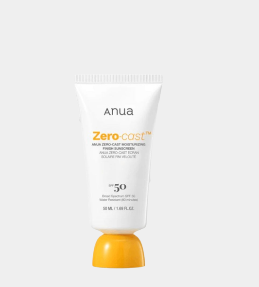 ANUA Zero-Cast Moisturizing Finish Sunscreen SPF 50