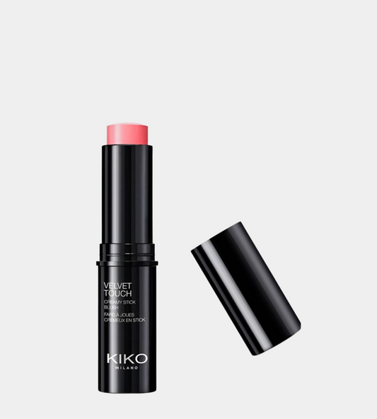 KIKO Milano Velvet Touch Blusher 07 Natural Rose - Creamy Blush for Natural Glow