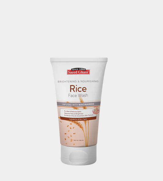 Brightening & Nourishing Rice Face Wash for Radiant Skin