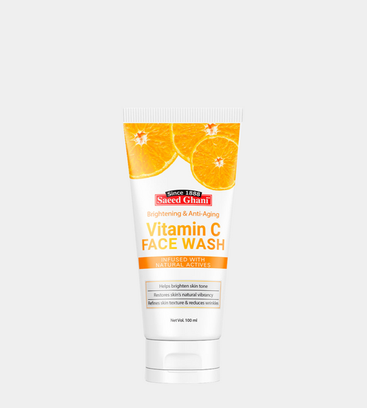 Vitamin C Face Wash for Brightening and Anti-Aging Benefits
