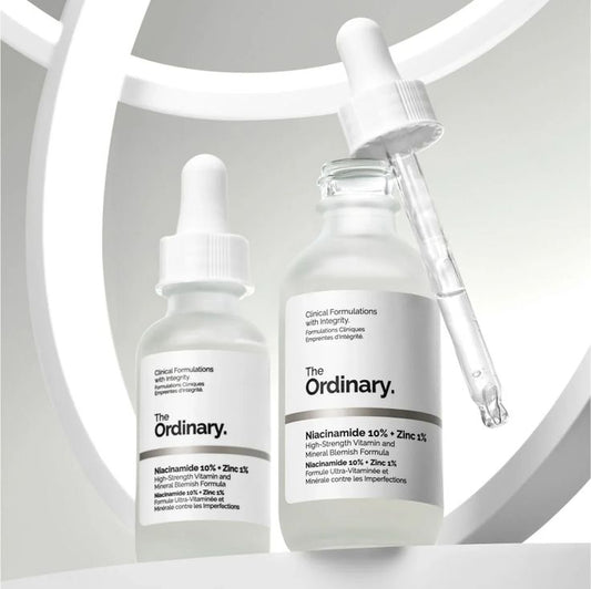 Buy 1 Get 1 FREE The Ordinary Niacinamide 10% Zinc 1% + Hyaluronic Acid 2% +B5 Serum