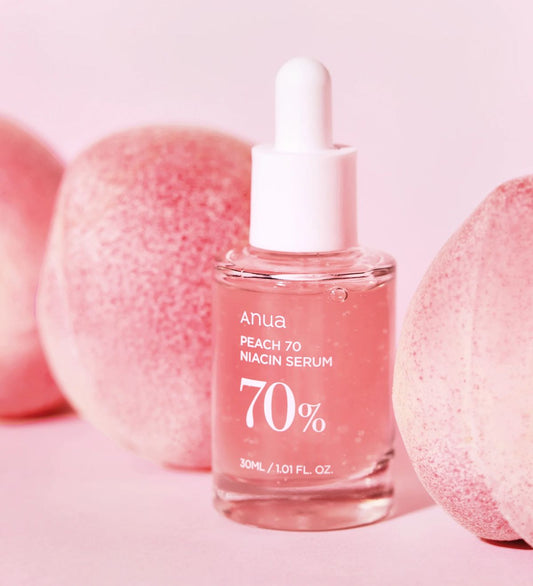 Anua Peach Niacin Serum 30ml - Brightening & Hydrating Serum for Glowing Skin