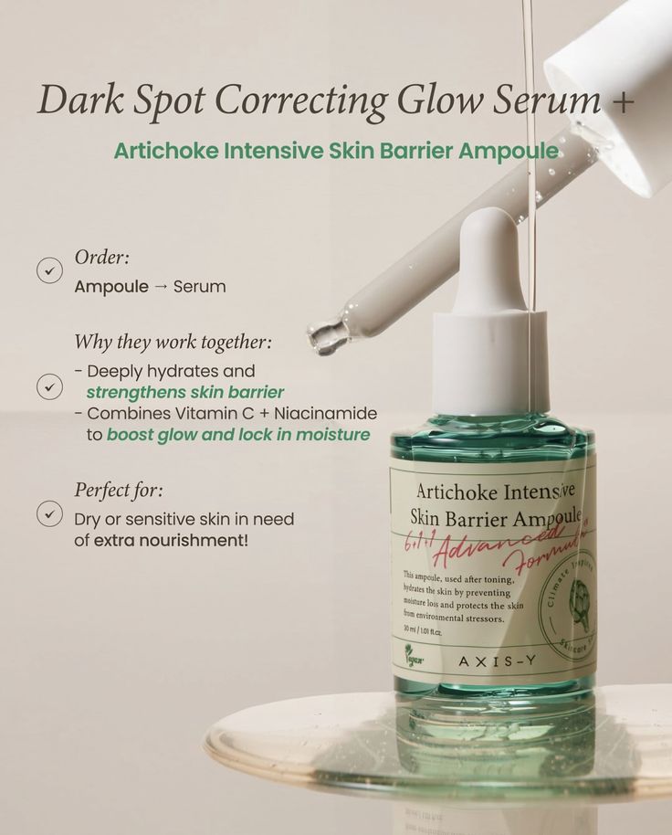 Axis-Y Artichoke Intensive Skin Barrier Ampoule 30ml