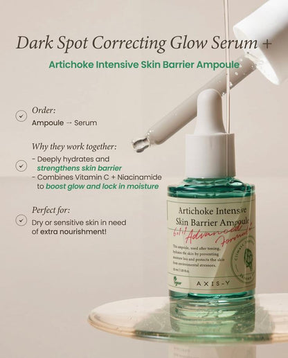 Axis-Y Artichoke Intensive Skin Barrier Ampoule 30ml