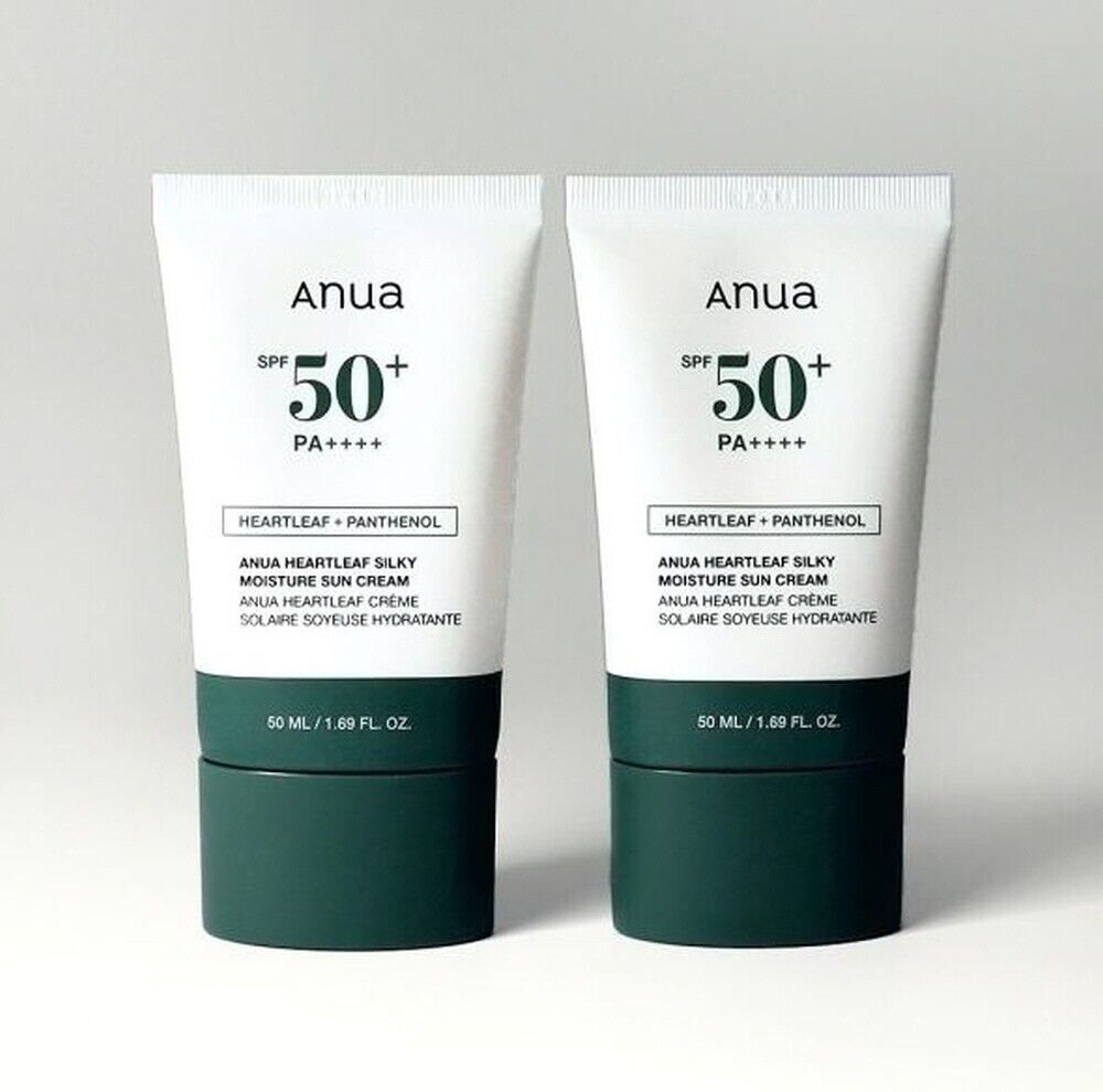 Anua Heartleaf Silky Moisture Sun Cream 50ml