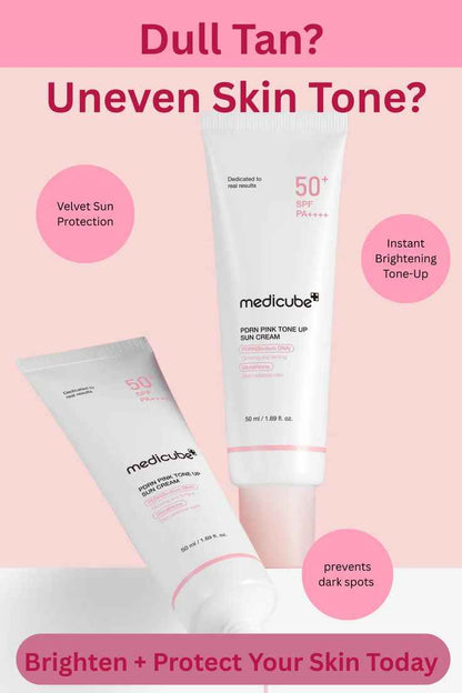 Medicube PDRN Pink Tone Up Sun Cream 50ml
