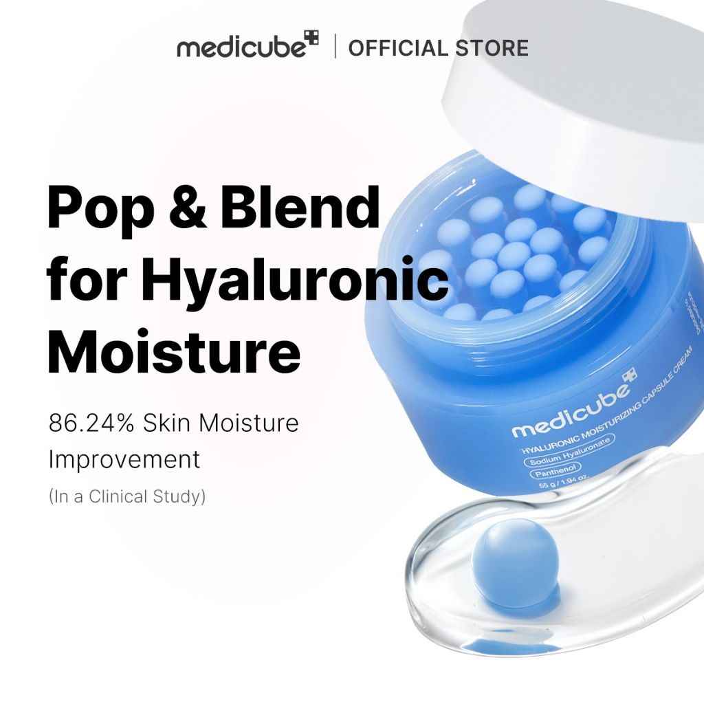 Medicube Hyaluronic Moisturizing Capsule Cream 50ml