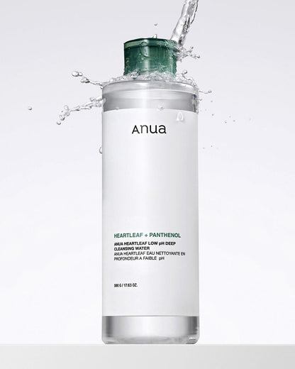 Anua Heartleaf & Panthenol Low pH Deep Cleansing Water 500ml