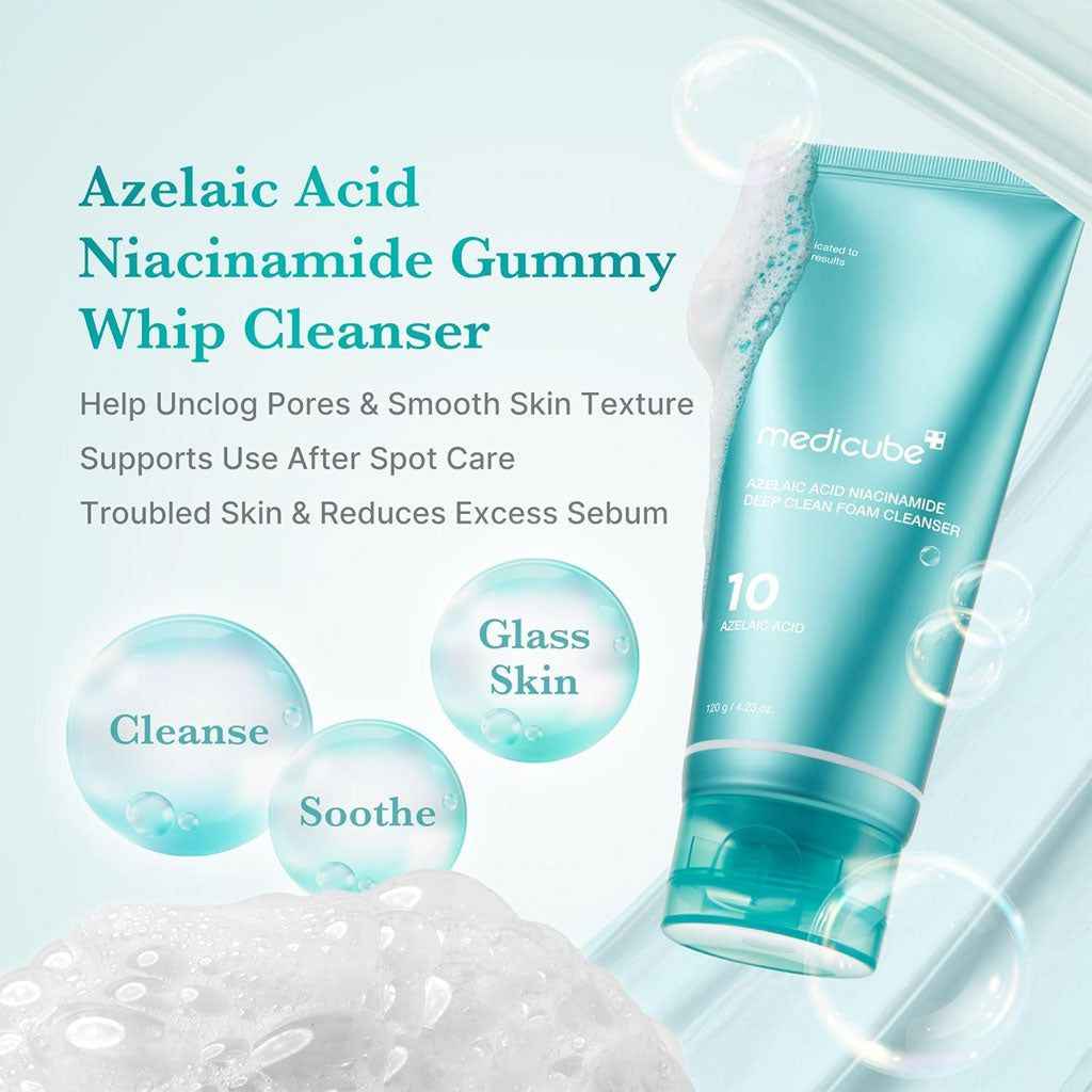 Medicube Azelaic Acid Niacinamide Foam Cleanser