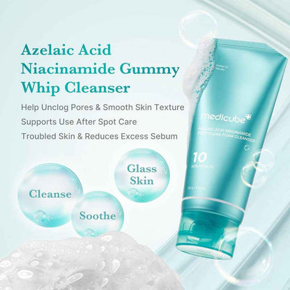 Medicube Azelaic Acid Niacinamide Foam Cleanser