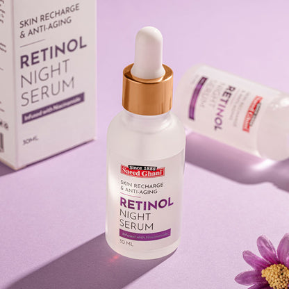 Retinol Night Serum for Youthful, Radiant Skin