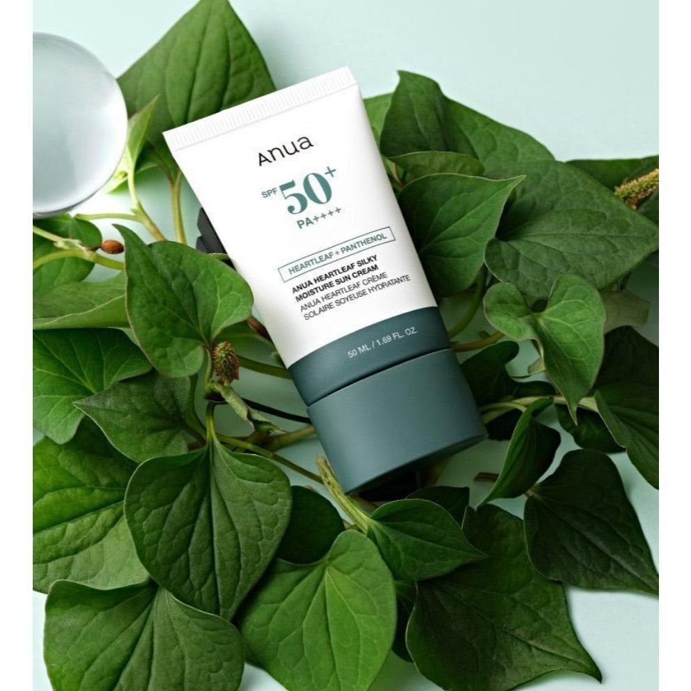 Anua Heartleaf Silky Moisture Sun Cream 50ml