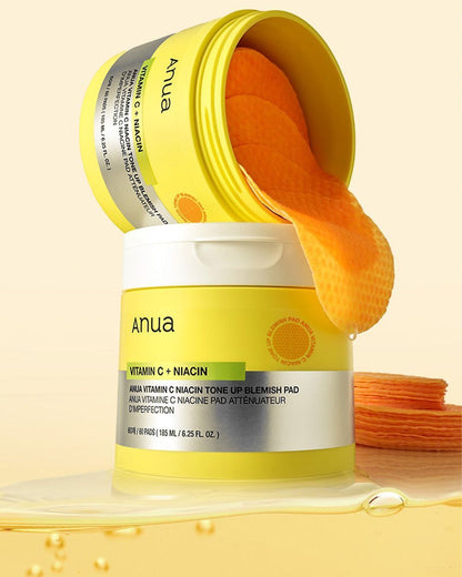 Anua Vitamin C + Niacin Tone Up Blemish Pad 60 Sheets