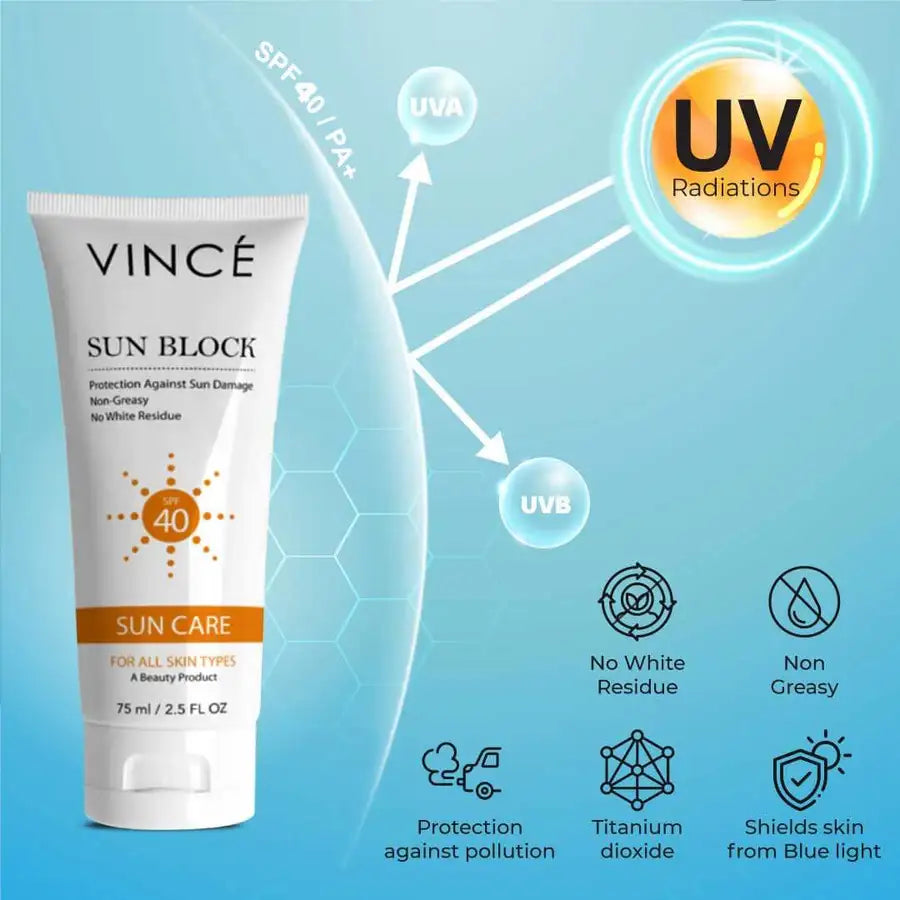 Vince Daily Protection Sunblock SPF40
