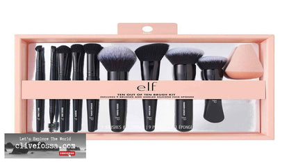 e.l.f. Ten Out of Ten Brush Set