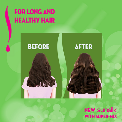 Sunsilk Long & Healthy Shampoo 360ml - Achieve Strong & Shiny Hair Today